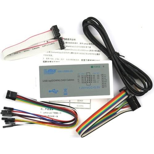 USB Isp Download Cable JTAG SPI Programmer for LATTICE FPGA CPLD Board Support Windows
