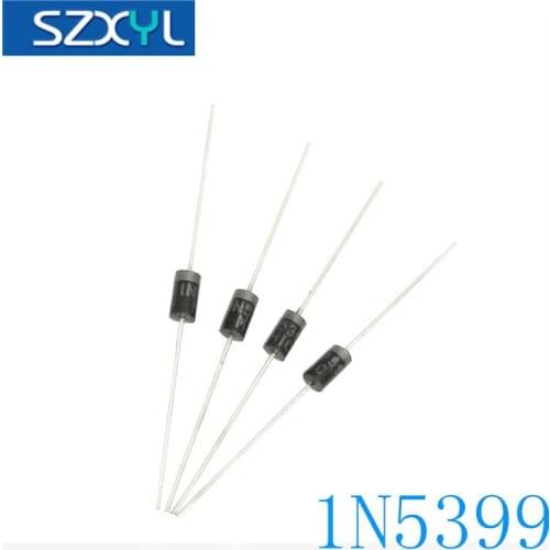 In-line 1N5399 DO-15 package IN5399 1.5A 1000V rectifier diode