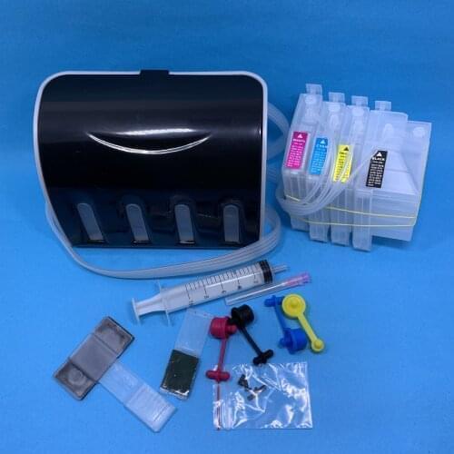 YOTAT CISS Ink Cartridge LC3719XL LC3719 LC3717 for Brother MFC-J2330DW MFC-J3930DW printer with one time chip