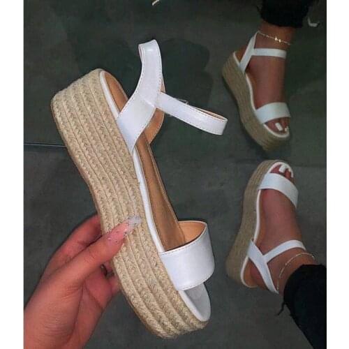 Women Sandals Plus Size Wedges Shoes For Women High Heels Sandals Summer Shoes Flip Flop Chaussures Femme Platform Sandals