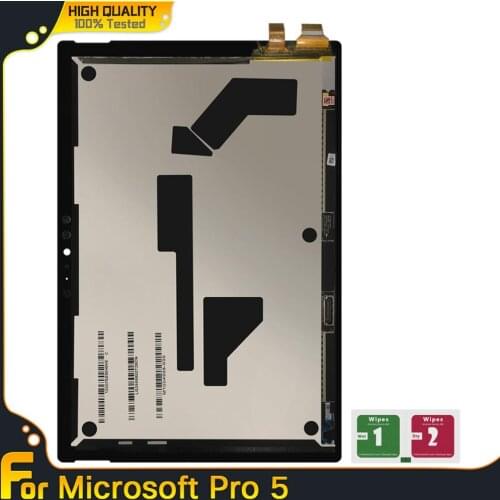 Original Quality LCD for Microsoft Surface Pro 5/Pro 6 Touch Screen Digitizer Assembly For surface Pro 5 1796 LP123WQ1(SP)