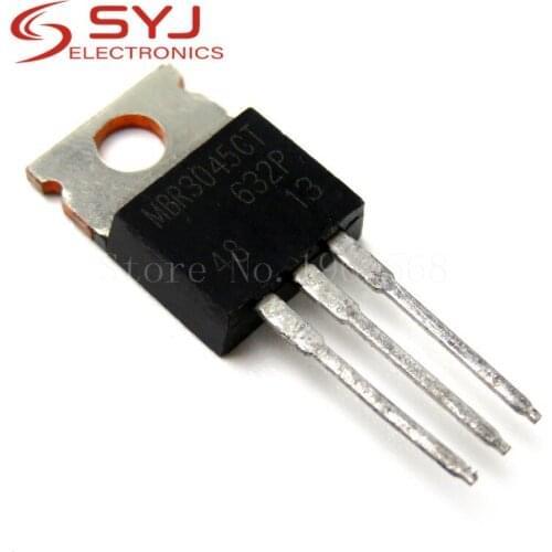 10pcs/lot MBR3045CT MBR3045C MBR3045 TO-220 30A 45V new original In Stock