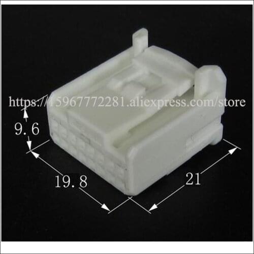 Free shipping 1set male female Connector cable Terminal connector socket 16 pin Connector automotive plug seal 1318386-1