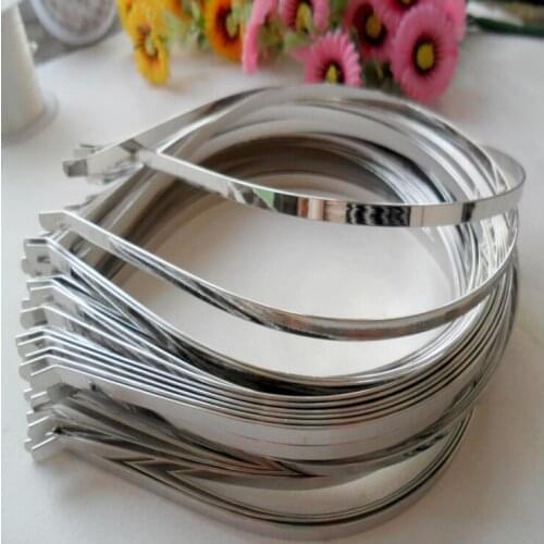 1000pcs Blank Plain Metal Hairband Decorative Metal Headband for Girls Hair Band DIY Craft Hair Hoop3mm 5mm 7mm 10mm