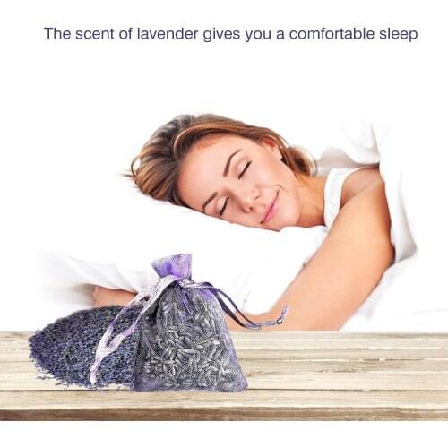 12Pcs Lavender Sachets Wardrobe Aromatherapy Sachets Wardrobe Sack Mould & Pest Control Car Odorless Sachet @A