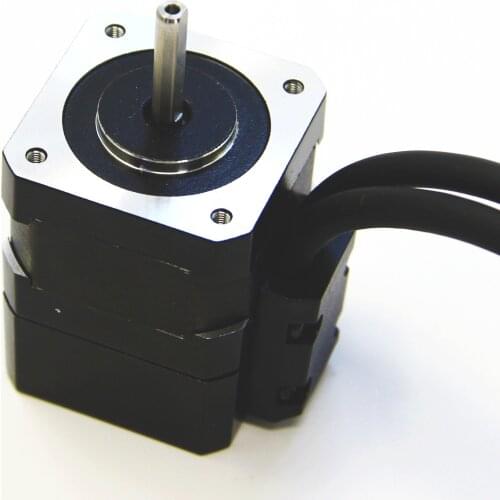 2phase Nema 17 closed loop stepper motor with encoder 0.3Nm stepper servo motor