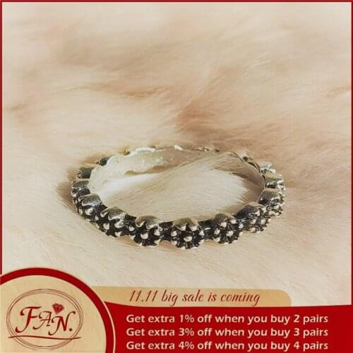 2021 INS Trend Lovely Charm Girl Women Daily Simple Easy Nice Gift Small Silver Color Metal Mini Flowers Style Knuckle Tail Ring