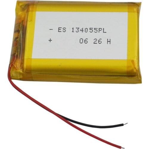 3.7V 3500 mAh Lithium Polymer Rechargeable Battery Li ion li-po 134055 cell For GPS PSP PAD MID Portable DVD E-book Tablet PC