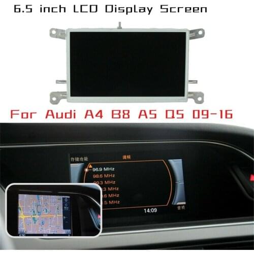 8T0919603E F G A New 6.5Inch LCD Display Screen for - A4 B8 A5 Q5 09-16 MMI Multi Media Car GPS Navigation Radio