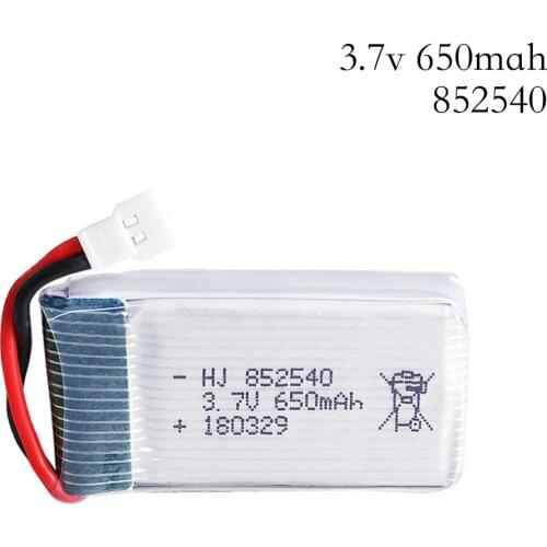 3.7v 650mah For Syma X5C-1 X5C X5 X5SC X5SW X6SW H9D H5C LiDiRC L15FW RC Drone parts 30C lipo battery 1pcs/set 30C lipo battery