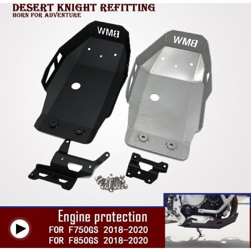 For BMW F750GS F850GS Motorcycle Chassis Expedition Engine Chassis Protection Cover Engine Chassis Protection Cover F750GS F850G