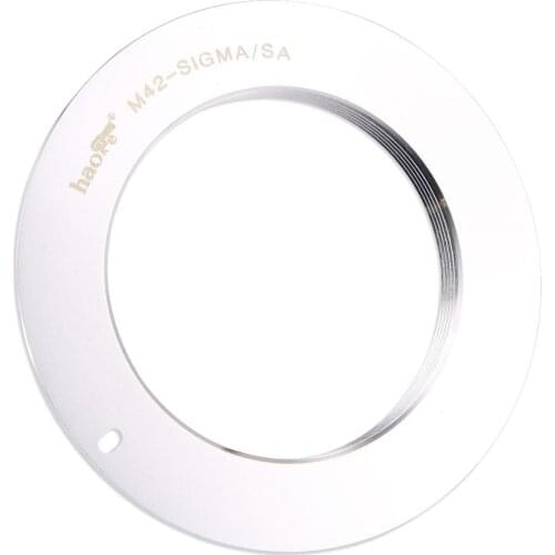 Haoge Manual Lens Mount Adapter for 42mm M42 mount Lens to Sigma SA Mount Camera