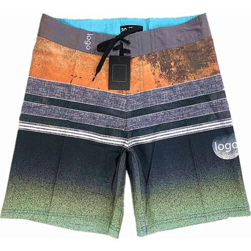 Summer Beach Swimsuit Mens Quick-Drying Bermuda Fashion Breathable Swimwear Beach Shorts Sexy Solid Male Swimming Trunks