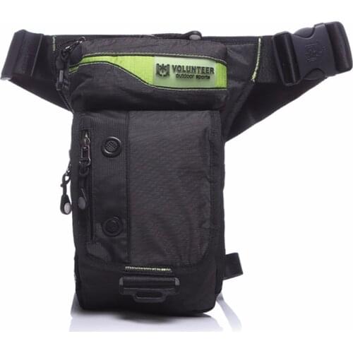 High Quality Oxford Men Leg Drop Hip Bum Belt Bag Military Assault Male Rider Motorcycle Waterproof Fanny Waist Pack Thigh Bags