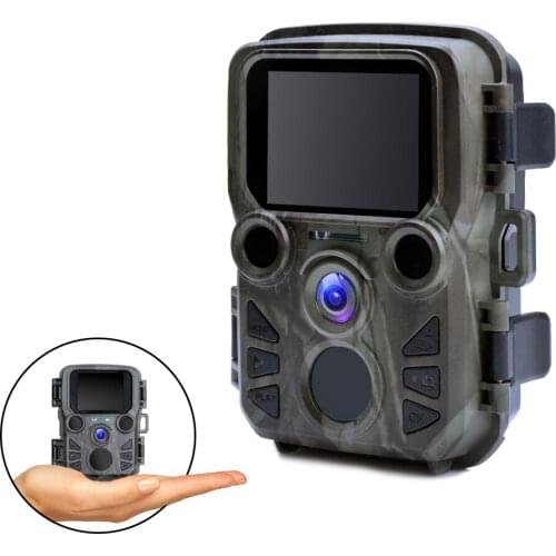 New Cámara sendero caza16MP Mini301 1080P visión nocturna 0,3 gatillo foto trampa de Vida Silvestre Chasse cámaras de vigilancia