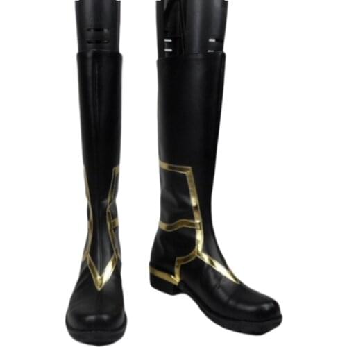 New Fate Grand Order Caster Cosplay Boots FGO Merlin Ambrosius Anime Shoes Custom Made