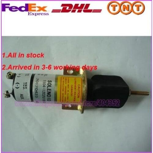 Fit for Start 12VDC Electric Fuel Shut-Down Solenoid 1504 12C2U1B1S1