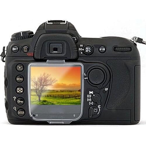 BM-6 Camera LCD Screen Monitor Protection Cover Transparent Plastic Protector Cover for Nikon D200 DSLR Camera