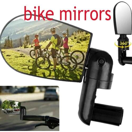1pcs Quick detach rearview mirror bicycle adjustable retrovisor moto bike mirrors bycicle accessories