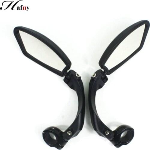 Hafny Bicycle Rearview Mirrors 360° Rotatable Rearview Mirror Handlebar Rearview-mirror Bike Cycling Safety Rear View Mirror