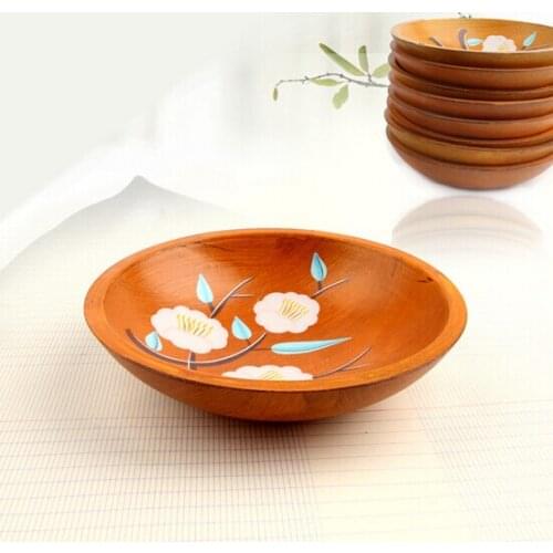 1PC New Special Sale Wooden daily fruit seeds dried wood plate Home Furnishing European fashion candy dish plate A2049