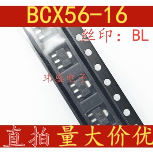 10pcs BCX56-16 BL SOT89