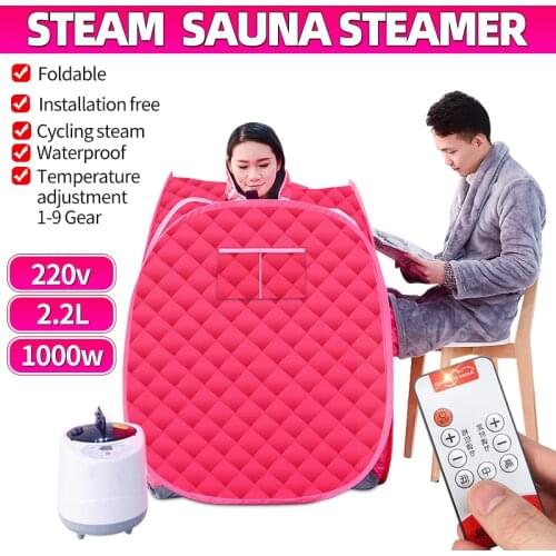 3L 1000W Sauna Tent Bath Sauna Cabin Portable Sauna kits Lose Weight Detox Machine Health presevation Folding Sauna Room