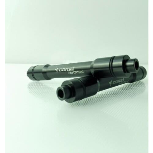 1pcs QR15mm Shaft Adapter 9mm Shaft Adapter Bicycle Quick Release Axle 15mm to Axle 9mm