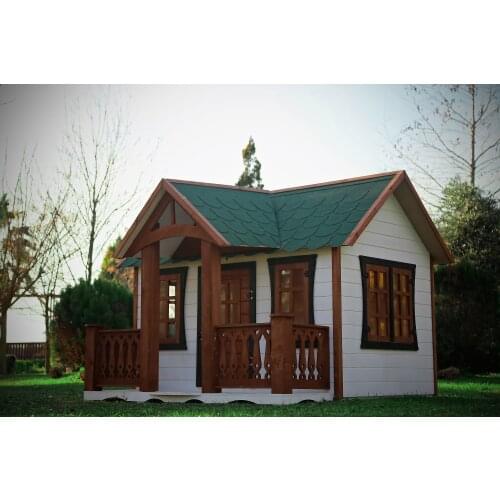 Mandu Wooden Play House (Playhouse) Seigneur, House for Kids, Kids Play Complex, child Tent House Street Game House