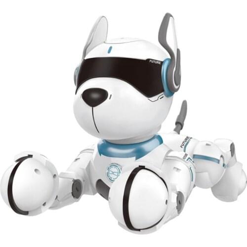Remote Control Robot Dog Toy for Kids Early Education Toy Intelligent Programming Smart Stunt Puppy Robot Simulated Dancing