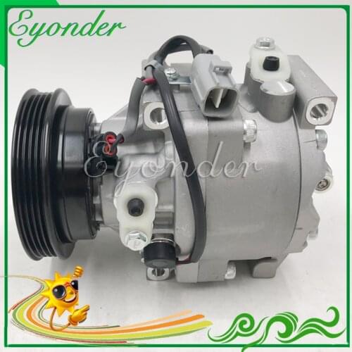 Car Air Conditioning AC A/C Compressor Cooling Pump SC08C Pulley PV4 for Toyota Starlet EP91R 1.3L 4 cyl 1996-1999 4421000034