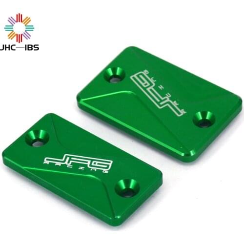 Motorcycle Front and Rear Brake Reservoir Cap Cover For KAWASAKI D-TRACKER125 KLX125 10-16 KLX150S 2009-2013 KLX250 KLX300 93-16