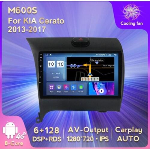 MEKEDE IPS 1280*720 Android 11 Car GPS Navigation DVD Multimedia Player For KIA K3 Cerato 2013-2017 Stereo Video Player Carplay