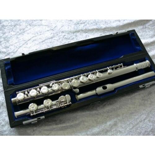 MURAMATSU Flute EX Model Classic Performance Musical Instrument Copper-nickel Silver Plated Flute With Case