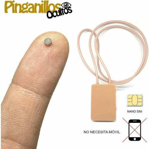 Nano Iman Earphone + GSM necklace (mobile phone) pingring NANO IMAN, invisible Mini wireless headphones