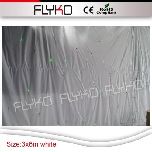 New products on china market led curtain light white