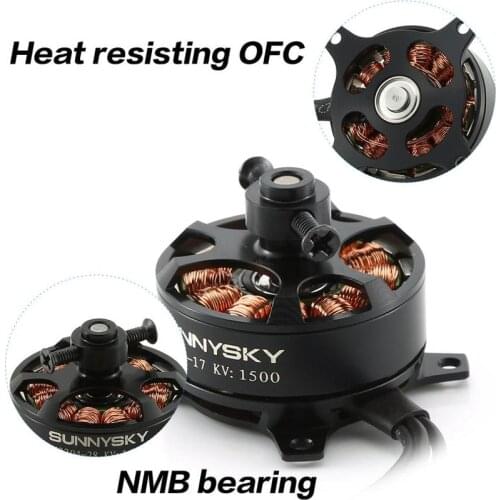 1PC Original Sunnysky X2206 KV1500/KV1900 NEW Brushless Motor designed for RC f3p Airplane 3D fixed-wing aircraft