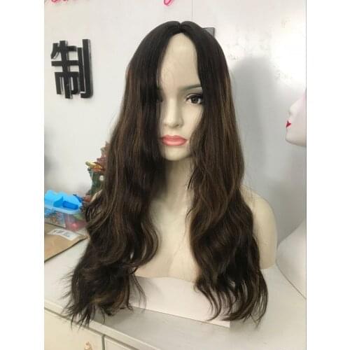 Tsingtaowigs Custom made European virgin hair unprocessed hair wavy jewish wig Best Sheitels wigs free shipping