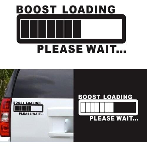 Durable Car Decal Multi-function GAS GRASS OR ASS BOOST LOADING Funny Car Sticker Vinyl Styling Decal Decoration