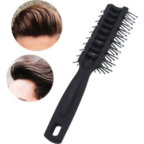 1pc Mens Comb Plastic Anti Static Soft Brush Quick Dry Brush Hair Brush Comb Salon Tool Hair Brush
