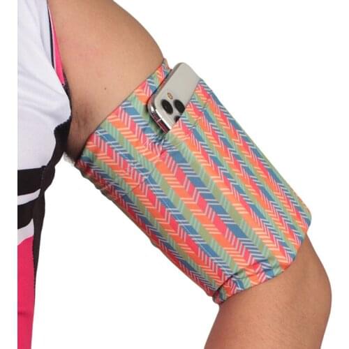 Wrist Arm Bags For Women Men Run Exercise Bag Elastic Mobile Phone Armband Sports Pouch Running Sport Bag Fitness Running Gym