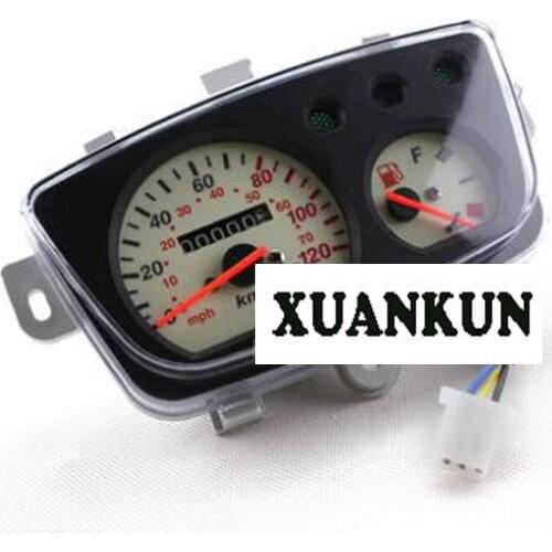 XUANKUN Motorcycle Instrument Pedal Bicycle Odometer Stopwatch Scooter Mechanical Instrument