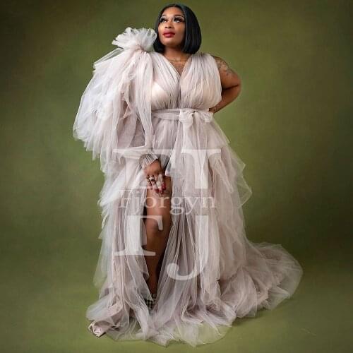 Absolute Unique Design Plus Size Maternity Night Gown One Side Sleeve Summer Pregnancy Dress Robe Shooting Grossesse 2021 New