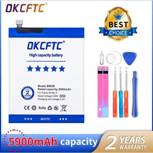 OKCFTC 4600mAh Li3829T44P6h806435 Battery for ZTE Nubia Z11 NX531J Nubia M2 Lite M2Lite NX573J M2 PLAY NX907J