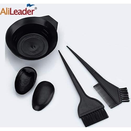 Alileader Hair Dyeing Bowl Comb Brushes Tool Kit Set Pro Salon Hair Coloring Dye Mixer Tint Bowls Stirrer Blender Styling Tool