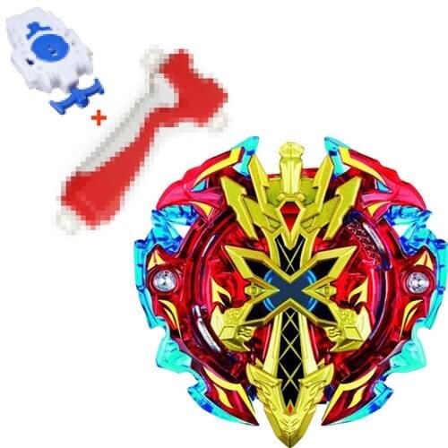 Xeno Xcalibur Xcalius Excalibur Spinning Top Burst Starter Set w/ Launcher + Advanced burst Grip + burst launcher