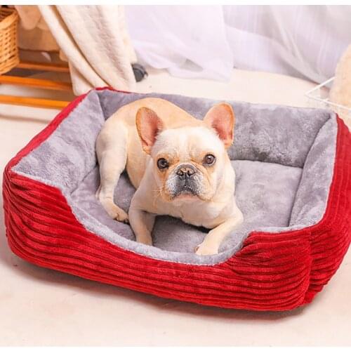 Large Dog Bed Dog Cushion Soft Sofa Beds For Medium Dogs Cat Pet Bed House Soft Sofa Mat Winter Warm Washable Basket For Dogs