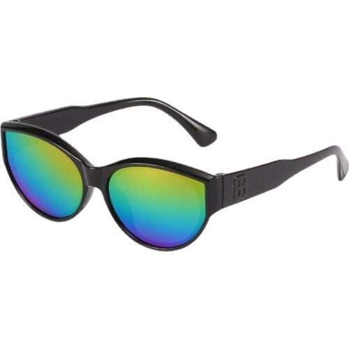 2022 Small Frame Cat Eye Children Sunglasses Boys Grils Baby Cateye Plastic Frame Kids Sun Glasses Child Goggle Cute Unique UV