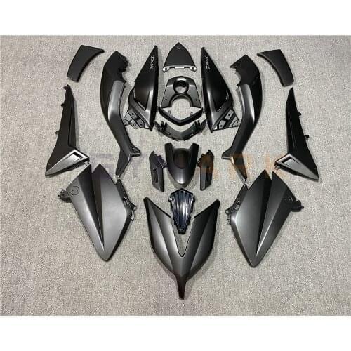 For Yamaha TMAX530 T-MAX 530 2015 2016 motorcycle ABS injection full car fairing kit, Tmax 530 15 16 matte black body fairing