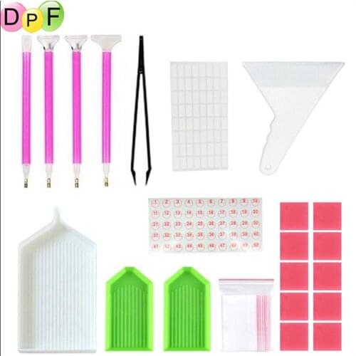 DPF 5D Diy Diamond Painting Tools Kits Stickers Diamond Painting Accessories Cross Stitch set DIY Convenient